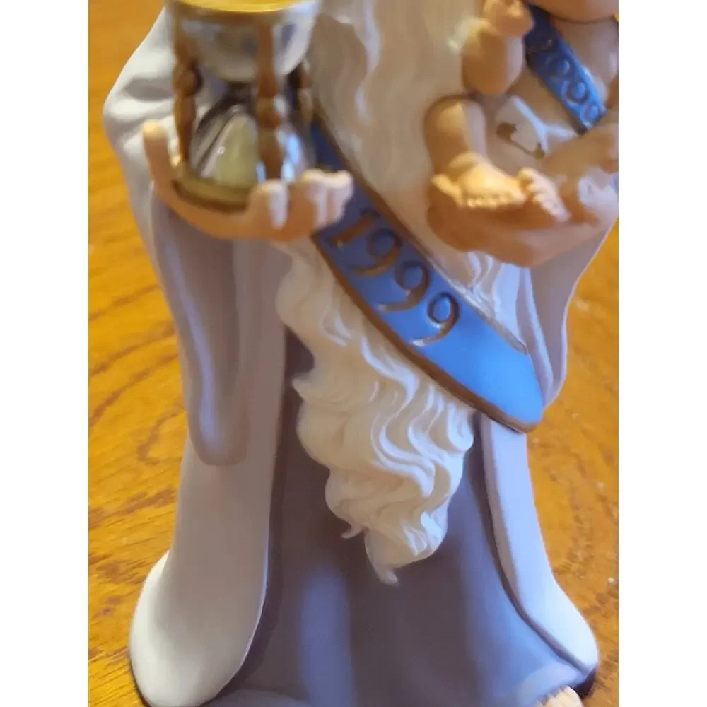 Vtg Hallmark Keepsake Father Time 1999‎ Welcome 2000 Holiday Christmas Ornament